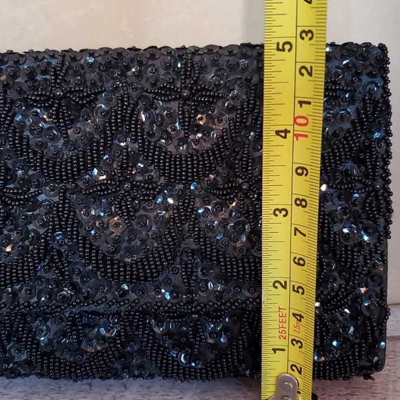 Vintage beaded clutch 1960s - Picture 6 of 8